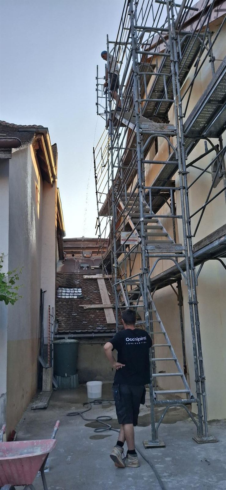 Travaux commencé tôt à 6h30